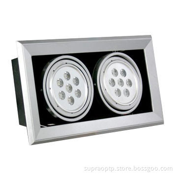 2x7W LED Ceiling light with CE/RoHS Marks, 90lm/W, high-power, 14W